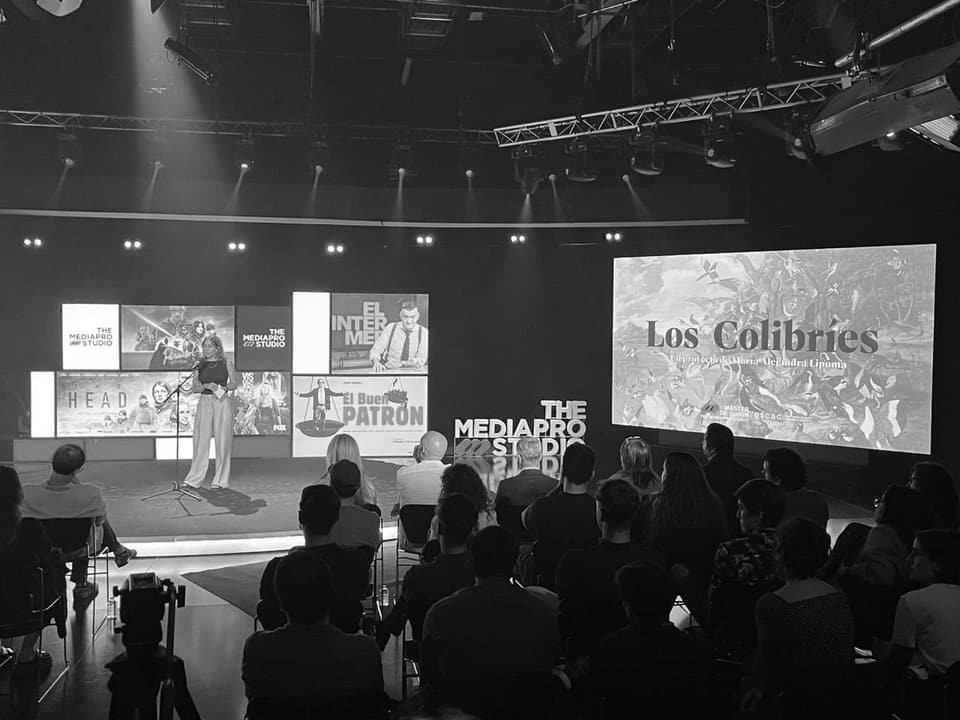 Presentación del proyecto Los Colibríes en The Mediapro Studio